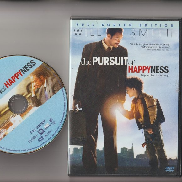 The Pursuit of Happyness DVD  (c) 2007  Will Smith, Jaden Smith, Thandie Newton - Picture 1 of 2